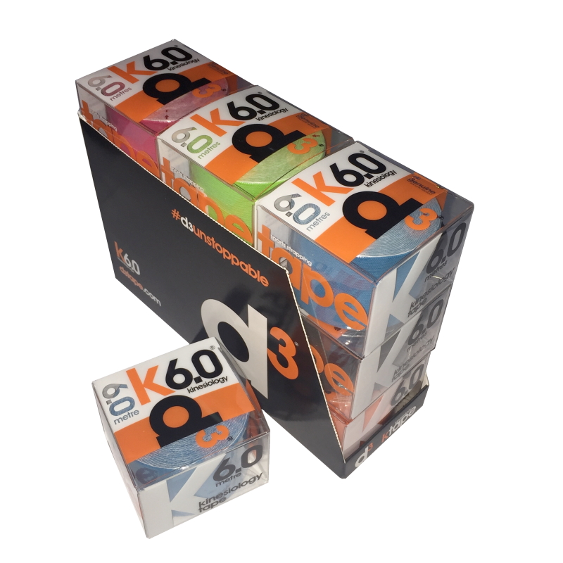 D3 Kinesio Tape 50mm x 6m Sports Tape (9Pack) Herculife Malaysia